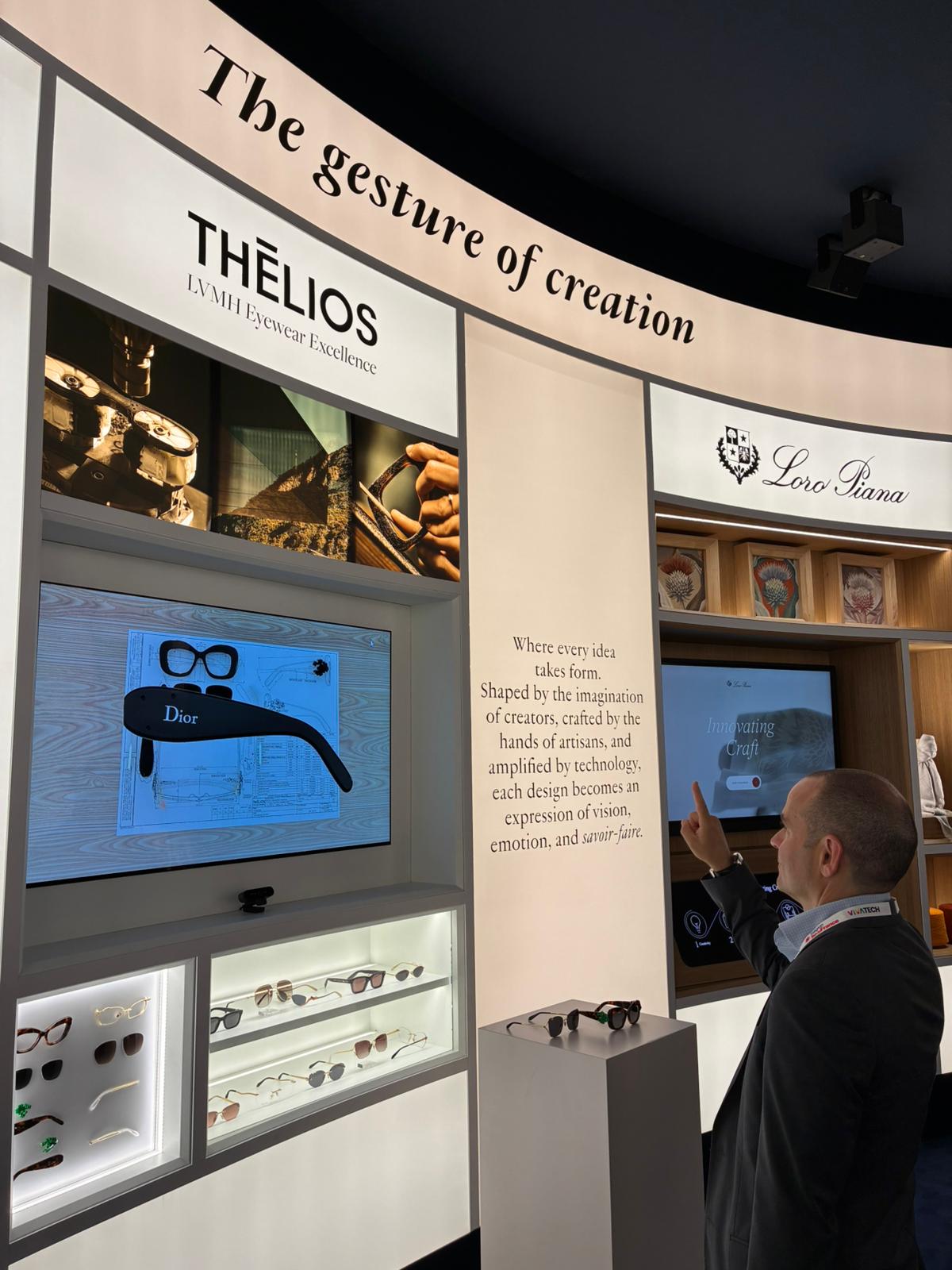 Thélios booth at Vivatech