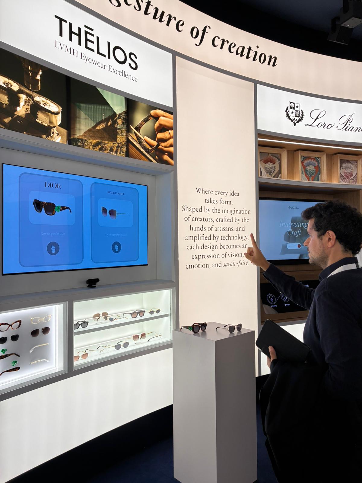 Thélios booth at Vivatech