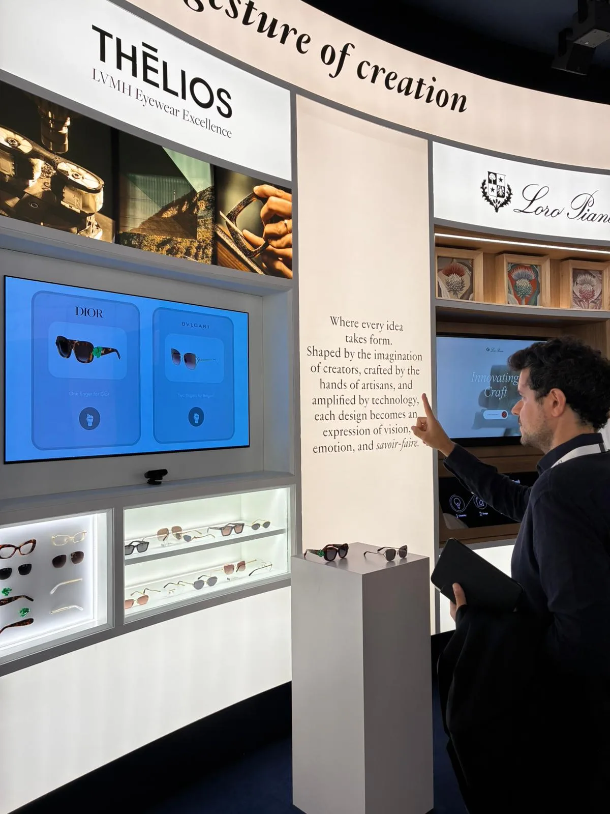 Thélios booth at Vivatech