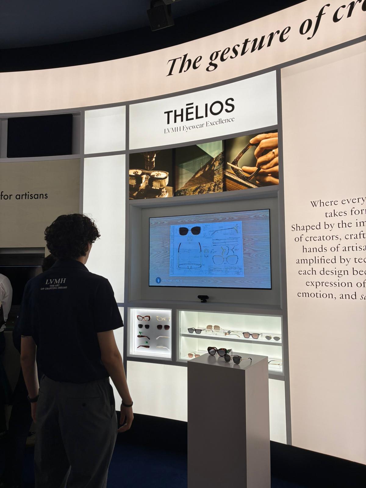 Thélios booth at Vivatech